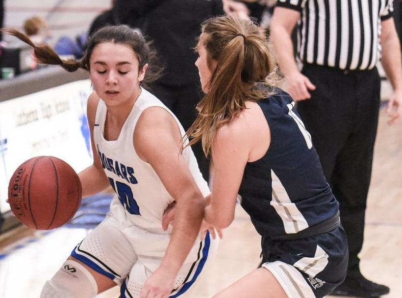 12/6/19 - Girls Basketball - Francis Howell Central at Lutheran St. Charles